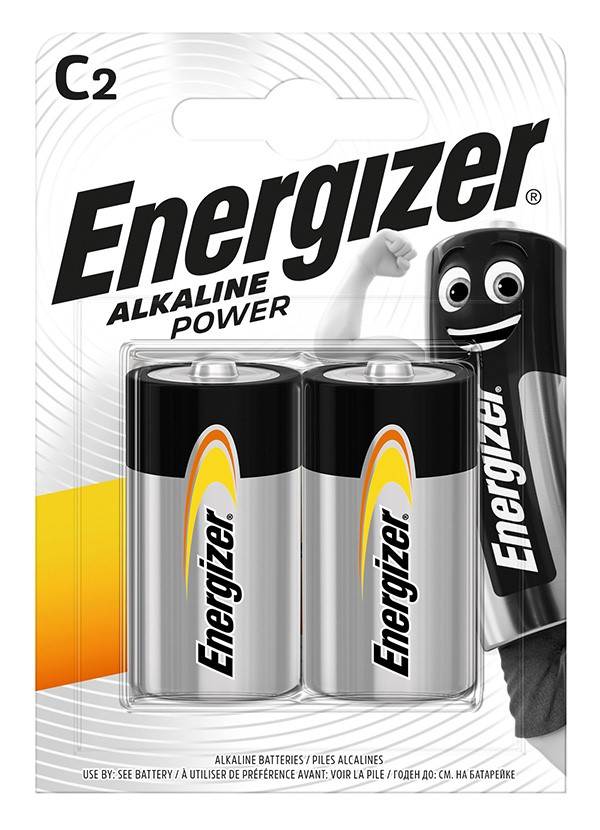 Bateria ENERGIZER Alkaline Power, C, LR14, 1,5V, 2szt.