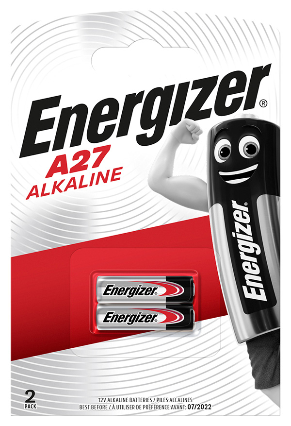 Bateria specjalistyczna ENERGIZER, A27, 12V, 2szt.