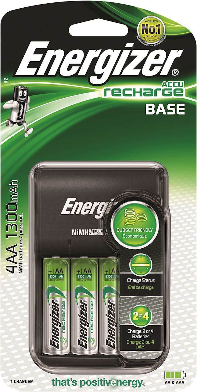 Ładowarka ENERGIZER Base + 4 szt. akumulatorków AA