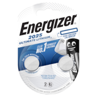 Bateria specjalistyczna ENERGIZER Ultimate Lithium Coins, CR2025, 3V, 2szt.