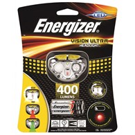Latarka czołowa ENERGIZER Vision Ultra Headlight + 3szt. baterii AAA, żółta