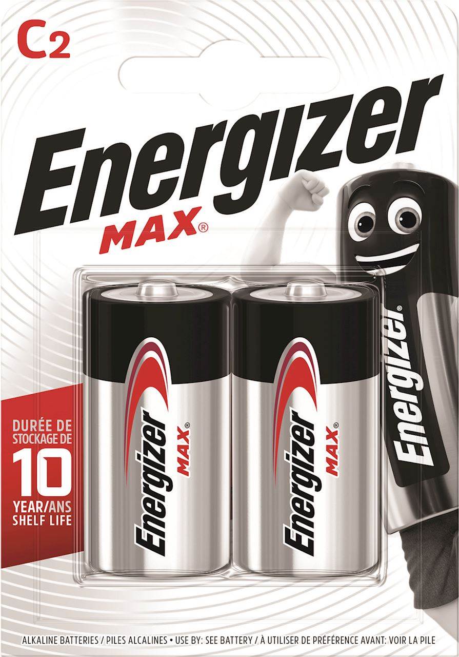 Bateria ENERGIZER Max Plus, C, LR14, 1,5V, 2szt.
