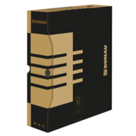 Pudło archiwizacyjne DONAU, karton, A4/80mm, brązowe