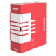 Pudło archiwizacyjne DONAU, karton, A4/120mm, czerwone