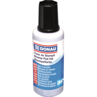Tusz do pieczątek DONAU, 30ml, czarny