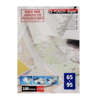 Folia laminac antys blyszcz 65x95 100mic  op 100