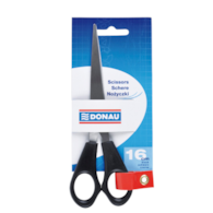 Nożyczki biurowe DONAU, klasyczne, 16cm, czarne