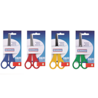 Nożyczki szkolne DONAU, 13,5cm, mix kolorów