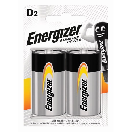 Bateria ENERGIZER Alkaline Power, D, LR20, 1,5V,2szt.