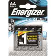 Baterie ENERGIZER Max Plus, AA, LR6, 1,5V, 4szt.