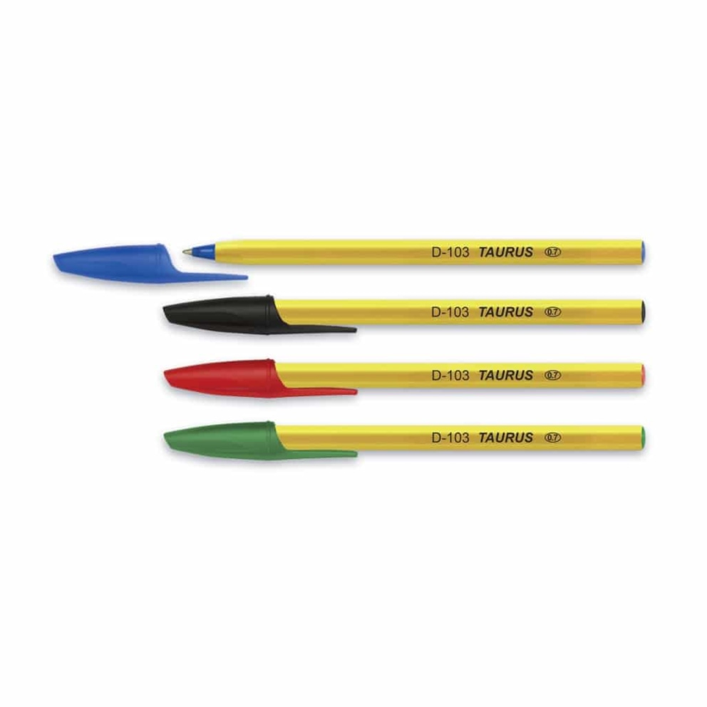 Długopis TAURUS typ-Bic Orang czarny D-103