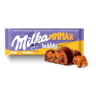 Czekolada MILKA Bubbly Caramel 250g
