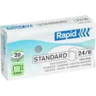 Zszywki Rapid Standard 24/6 1M 1000 szt./opak.