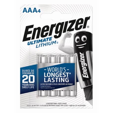 Bateria ENERGIZER Ultimate Lithium, AAA, L92, 1,5V, 4szt.