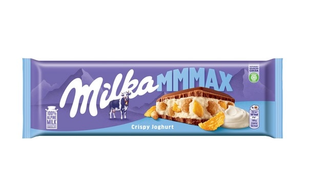 Czekolada MILKA  Crispy Jogurtowa  300g