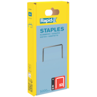 Rapid No. 53 Finewire staple 6 mm