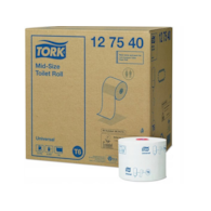 Tork Mid-size papier toaletowy, 1 warstwa, makulatura, 135 m