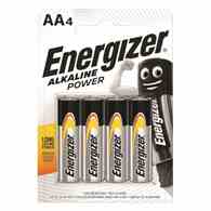 Bateria ENERGIZER Alkaline Power, AA, LR6, 1,5V, 4szt.