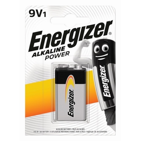 Baterie ENERGIZER Alkaline Power, E, 6LR61, 9V