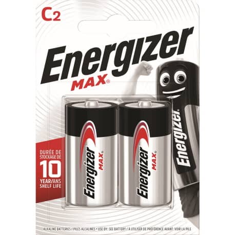 Bateria ENERGIZER Max Plus, C, LR14, 1,5V, 2szt.