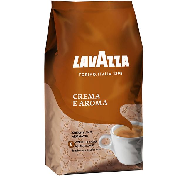 Kawa ziarnista LAVAZZA CREMA E AROMA 1kg ryn włosk