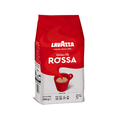 Kawa LAVAZZA QUALITA ROSSA, ziarnista, 1 kg