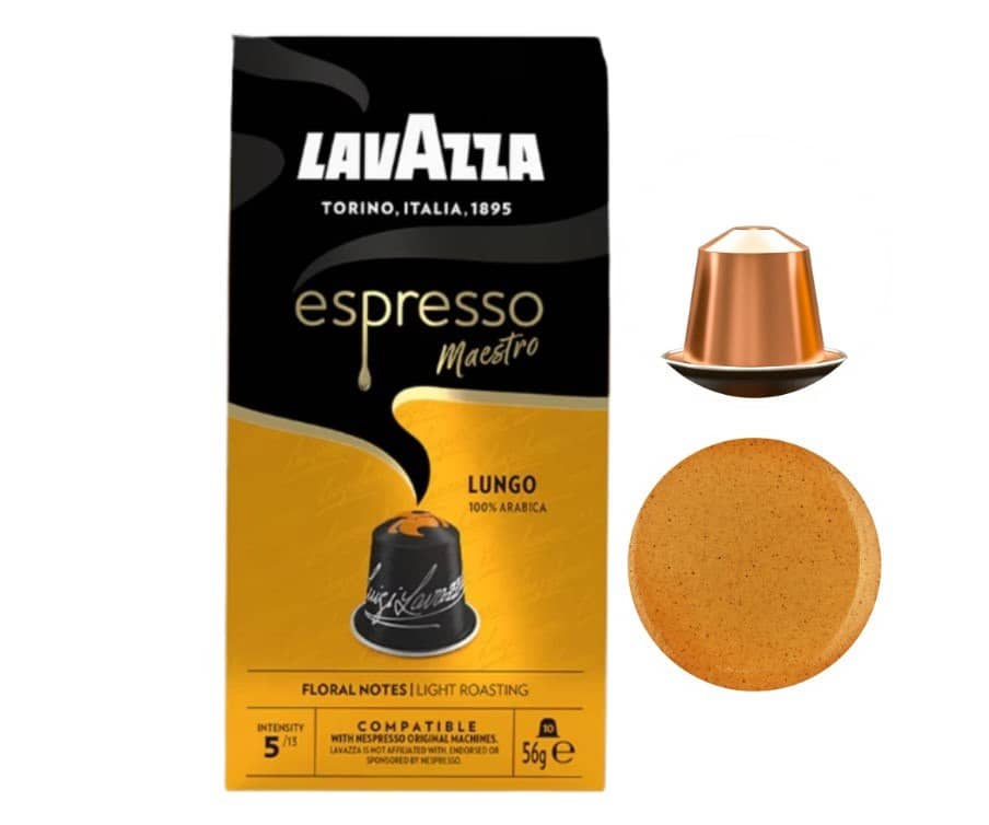 Kawa Nespresso Lavazza Lungo kapsułki 10szt