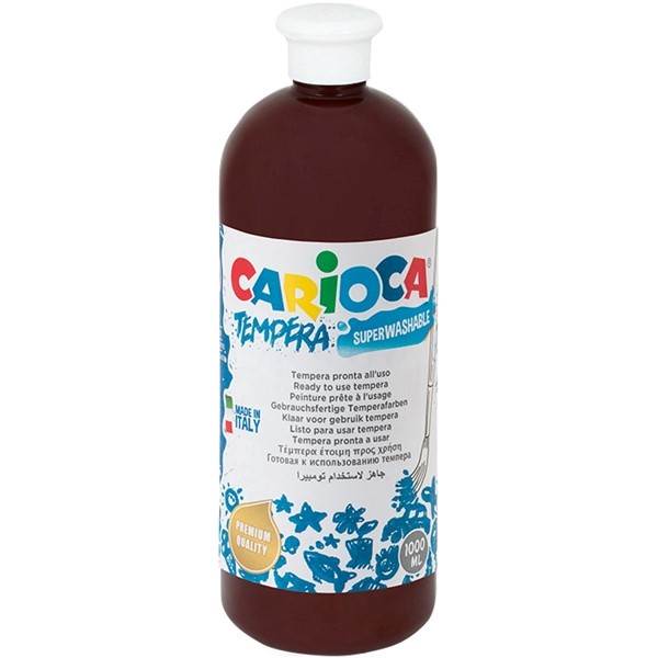 Farba Carioca tempera N 1000 ml (40430/06) brązowa