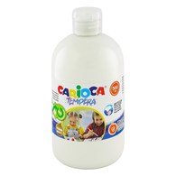 Farba Carioca tempera N 500 ml (40427/01) biała
