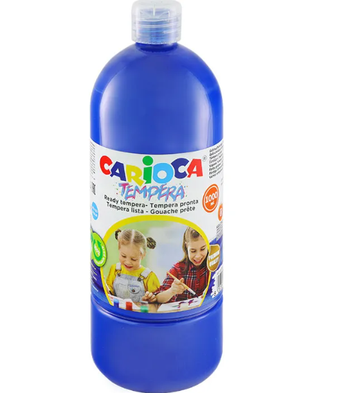 Farby tempery 1000 ml granatowa