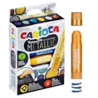 Farby w sztyfcie TEMPERELLO 6 kol. metalicznych (42674)