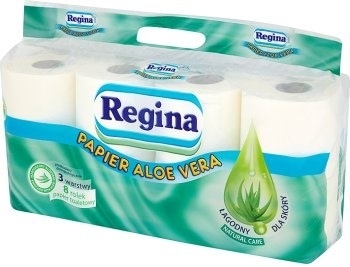 PAPIER TOALETOWY REGINA ALOE VERA 8SZT SOFIDEL
