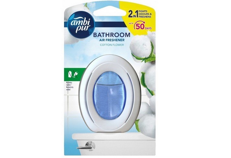 Odświeżacz powietrza AMBI PUR BATHROOM Cotton Flower 7,5 ml dyfuzor stojący