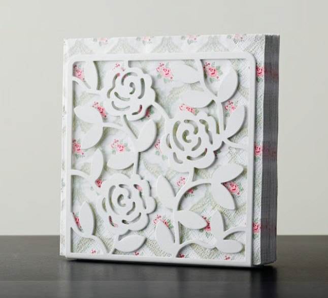 LIKSIDIG
Serwetnik, biały, 16x16 cm