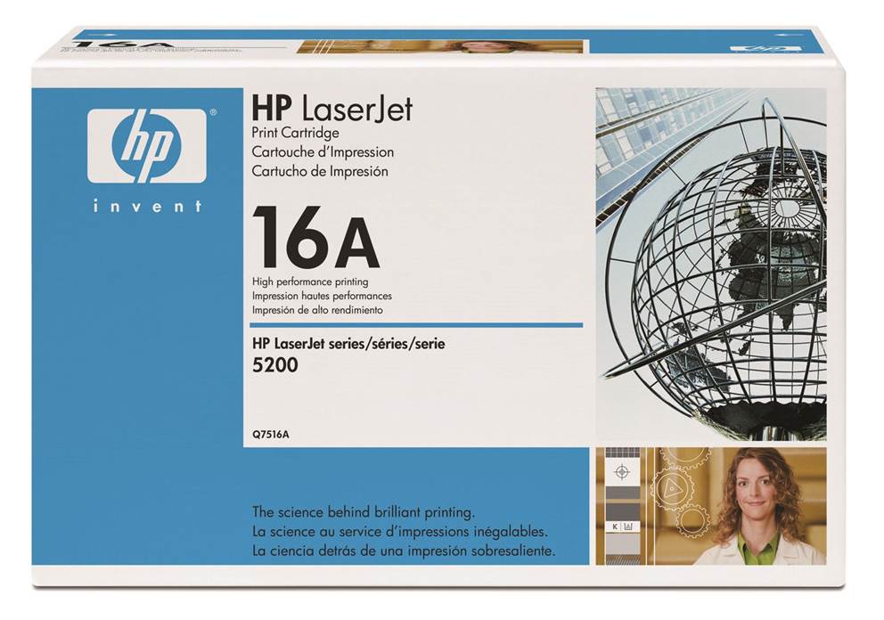Toner HP 16A do LaserJet 5200 | 12 000 str. | black