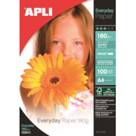 Papier fotograficzny APLI Everyday Photo Paper, A4, 180gsm, błyszczący, 100ark.
