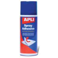 Klej w sprayu APLI, do repozycjonowania, 400ml