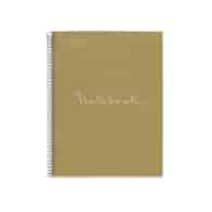 KOŁONOTATNIK MIQUELRIUS NB-1 EMOTIONS, A4, W KRATKĘ, 80 KART., 80G, EKOZIELONY