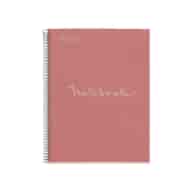 KOŁONOTATNIK MIQUELRIUS NB-1 EMOTIONS, A4, W KRATKĘ, 80 KART., 80G, EKORÓŻOWY