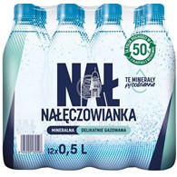 WODA NAŁĘCZOWIANKA DELIKATNIE GAZOWANA 500ML NESTLE 12szt