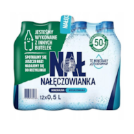 WODA NAŁĘCZOWIANKA NIEGAZOWANA 500ML NESTLE PET 12szt
[ kaucja ]