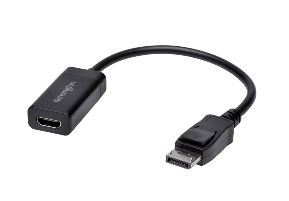 Adapter wideo Kensington VP4000, z Display Port na HDMI 4K, czarny