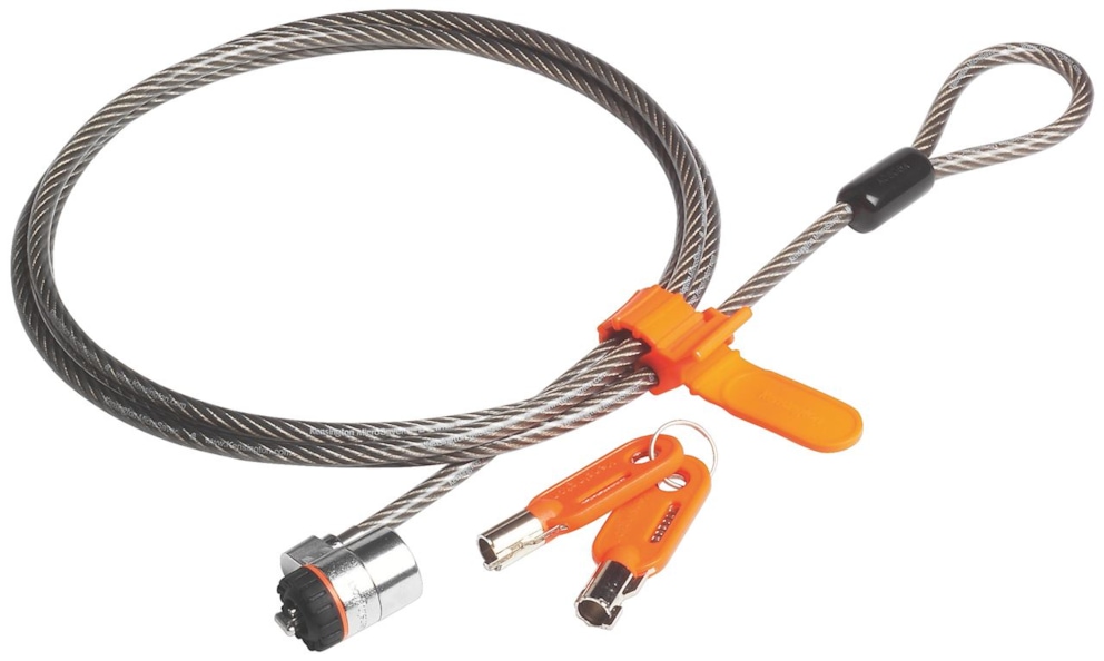 Blokada do laptopów Kensington MicroSaver®, otwierana różnymi kluczami