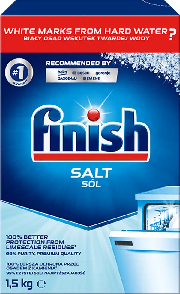 Sól do zmywarki FINISH, 1,5kg