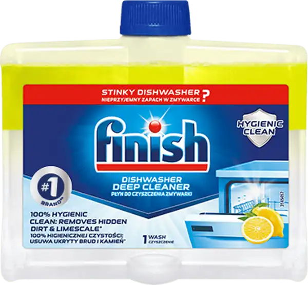 Płyn do czyszczenia zmywarki FINISH Lemon, 250ml