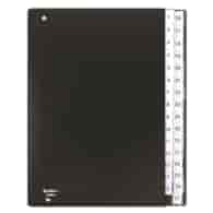 Teczka korespondencyjna DONAU, karton, A4, 1-31, czarna