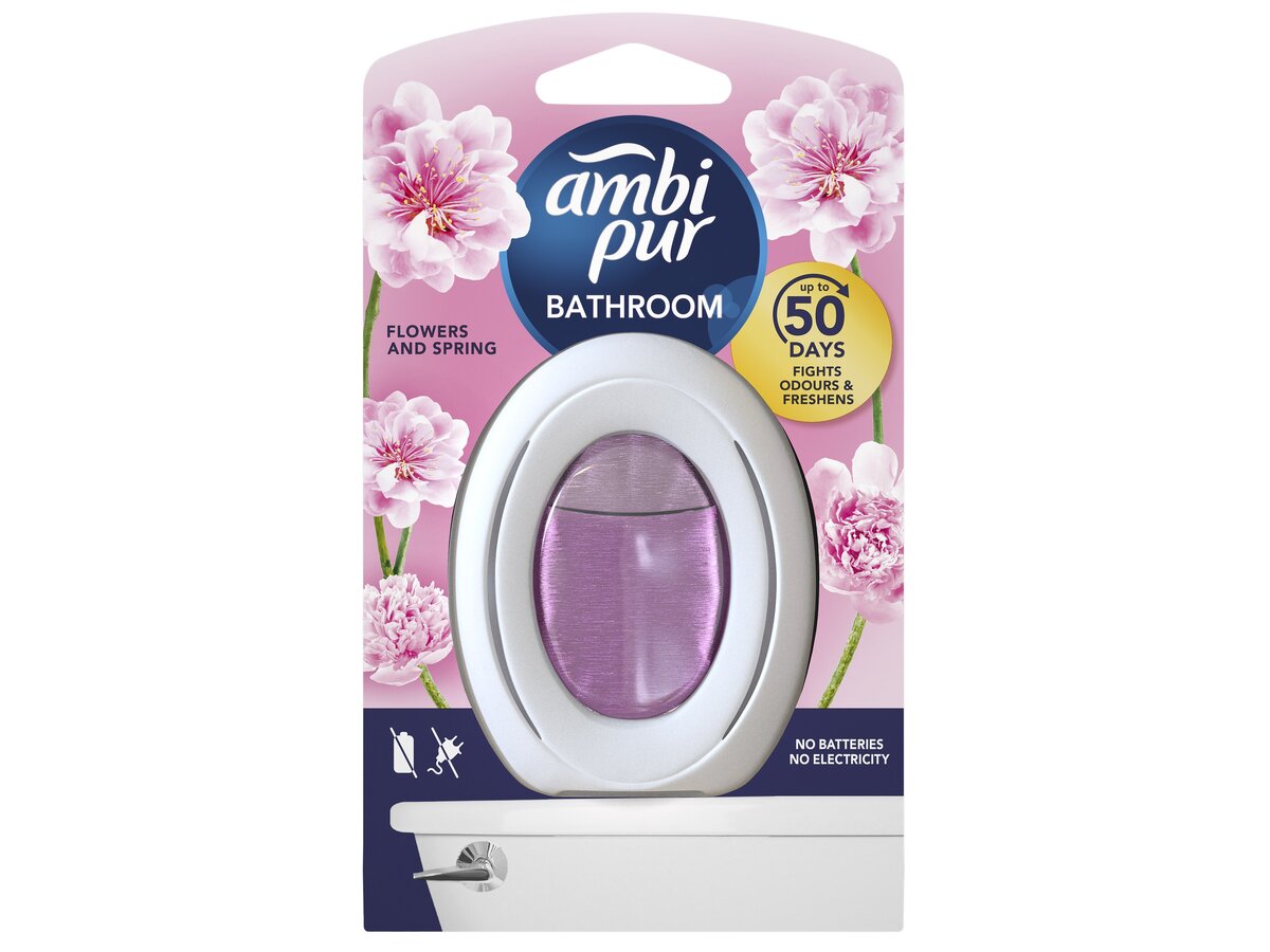 Odświeżacz powietrza AMBI PUR BATHROOM Flowers & Spring  7,5 ml dyfuzor stojący