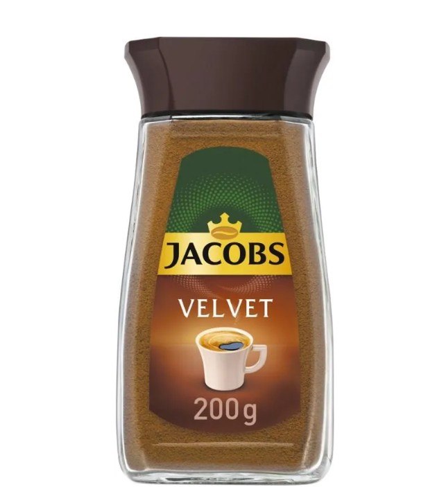 Kawa JACOBS VELVET, rozpuszczalna, 200 g