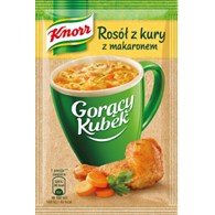 ZUPA KNORR GORĄCY KUB ROSÓŁ Z KURY Z MAKARONEM 12 g UNILEVER