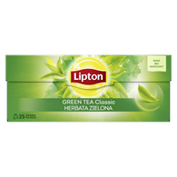 Herbata zielona Green Tea Classic Lipton 25 torebek